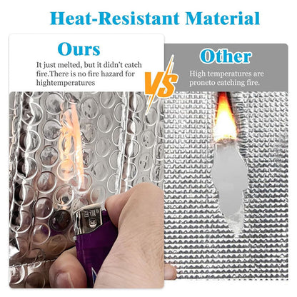 AC Outdoor Unit Protector Aluminium Cover With Straps
